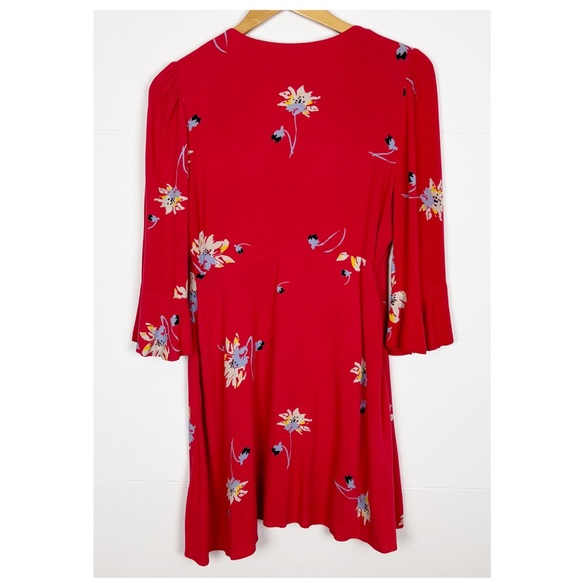Free People Time On My Side Red Floral
Mini Dress Size Small - Picture 5 of 12